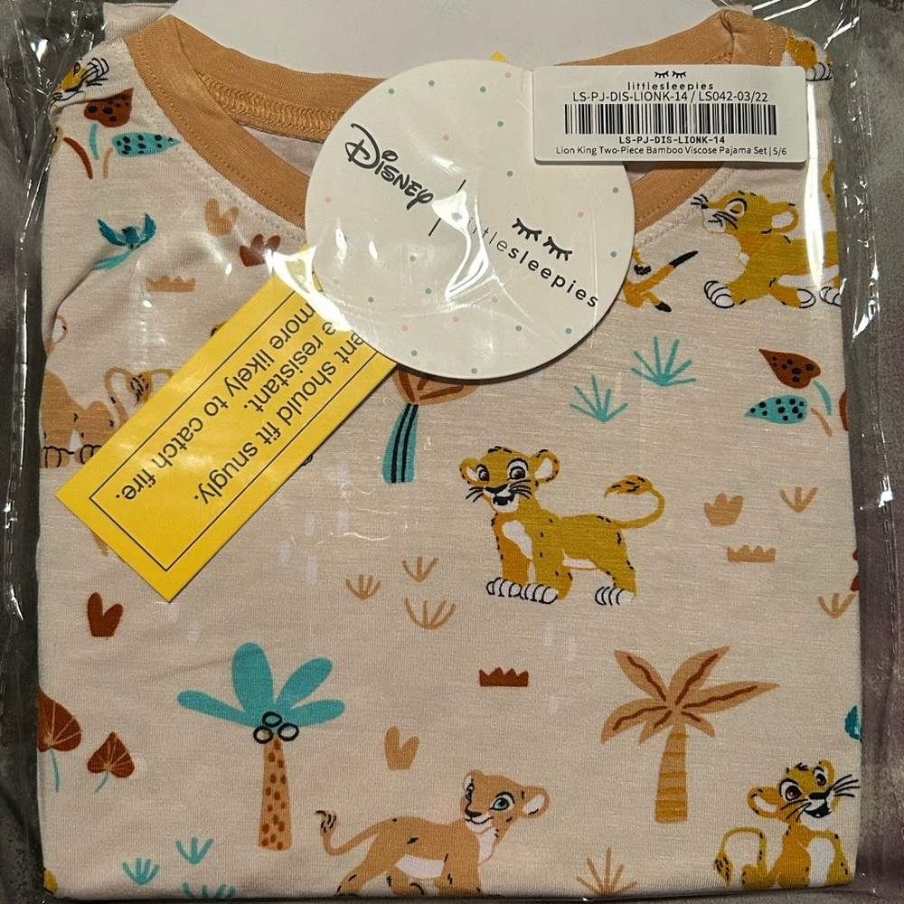 Little sleepies Lion King SOLD